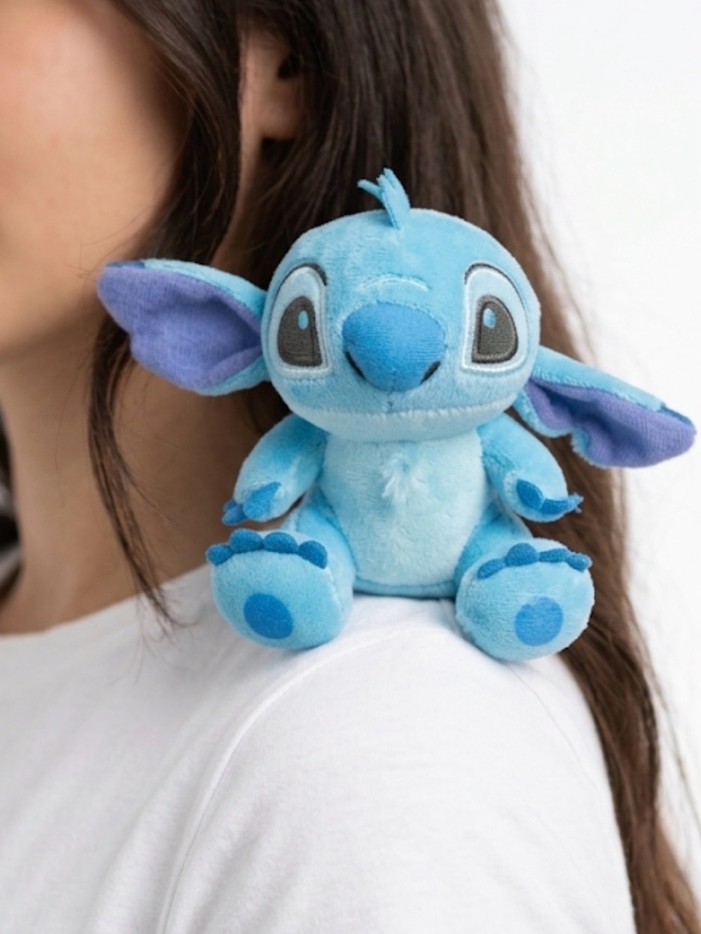 New Disney Authentic Stitch Magnetic Shoulder Plush Pal Disney Parks Hong Kong